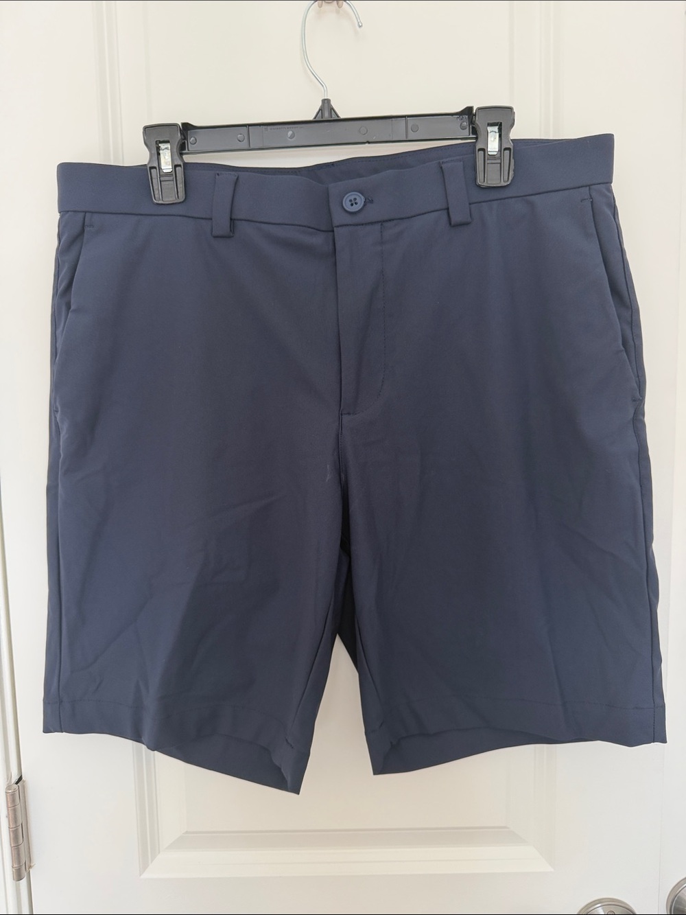 Men's Flat-Front Performance Shorts - Navy